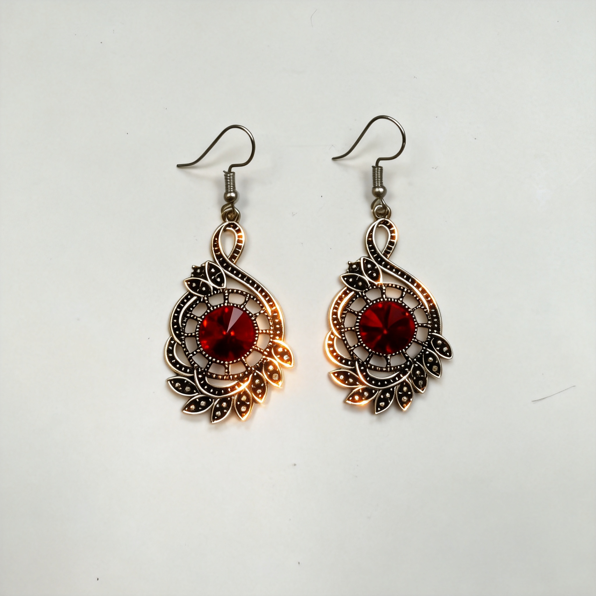 Pendientes Retro flor Vintage – MINOMINO