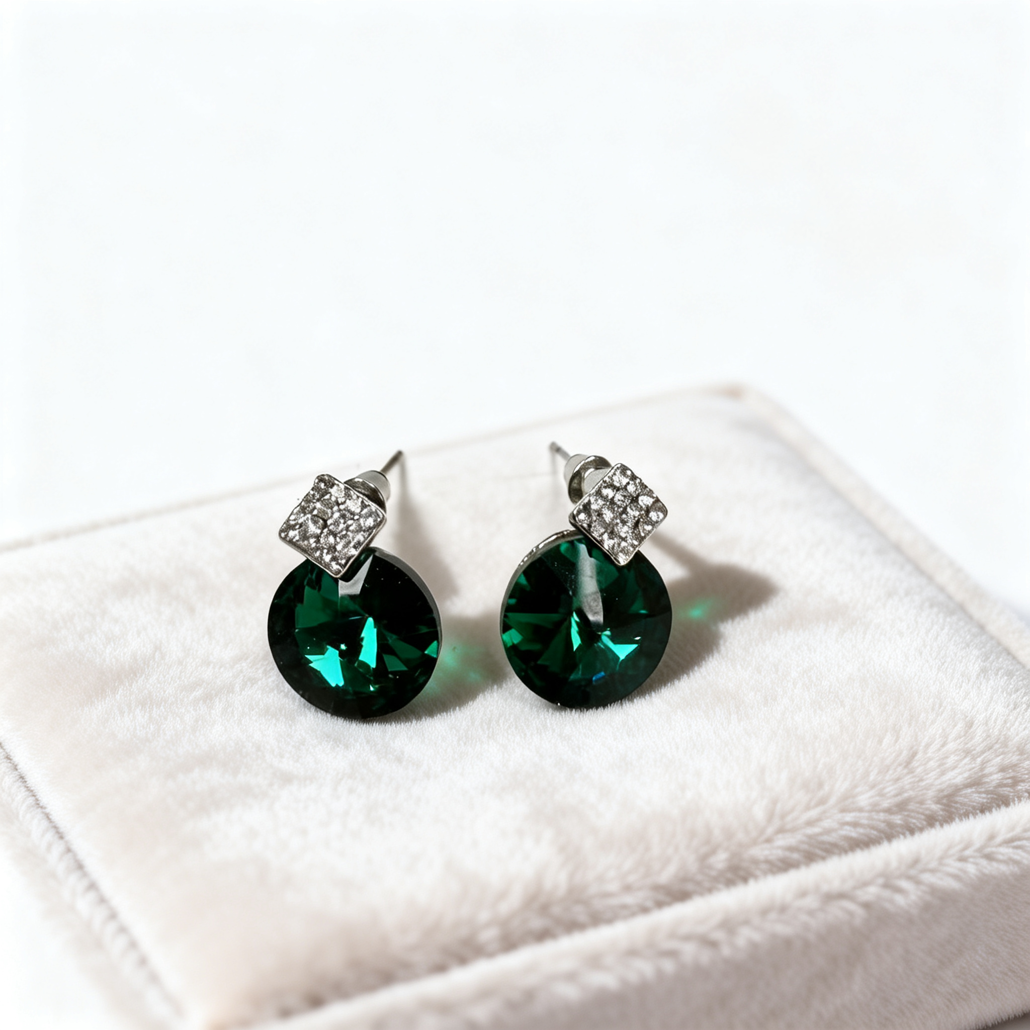 Pendiente clásica cristal Elegante – MINOMINO